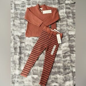 NWT Zara ribbed knit set